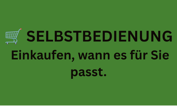 Selbtbedienung
